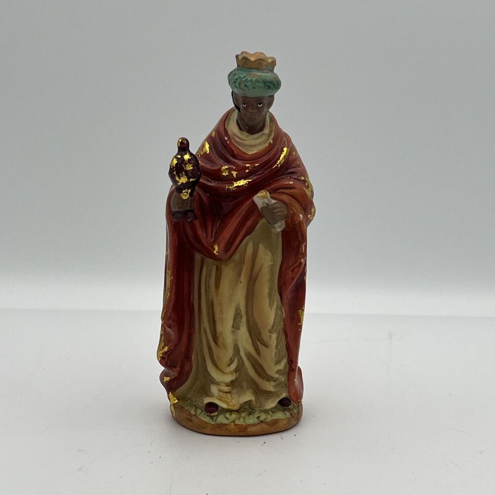 Vintage Ceramic Wise Man Nativity